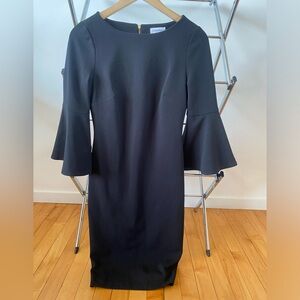 Black Midi Dress - Calvin Klein